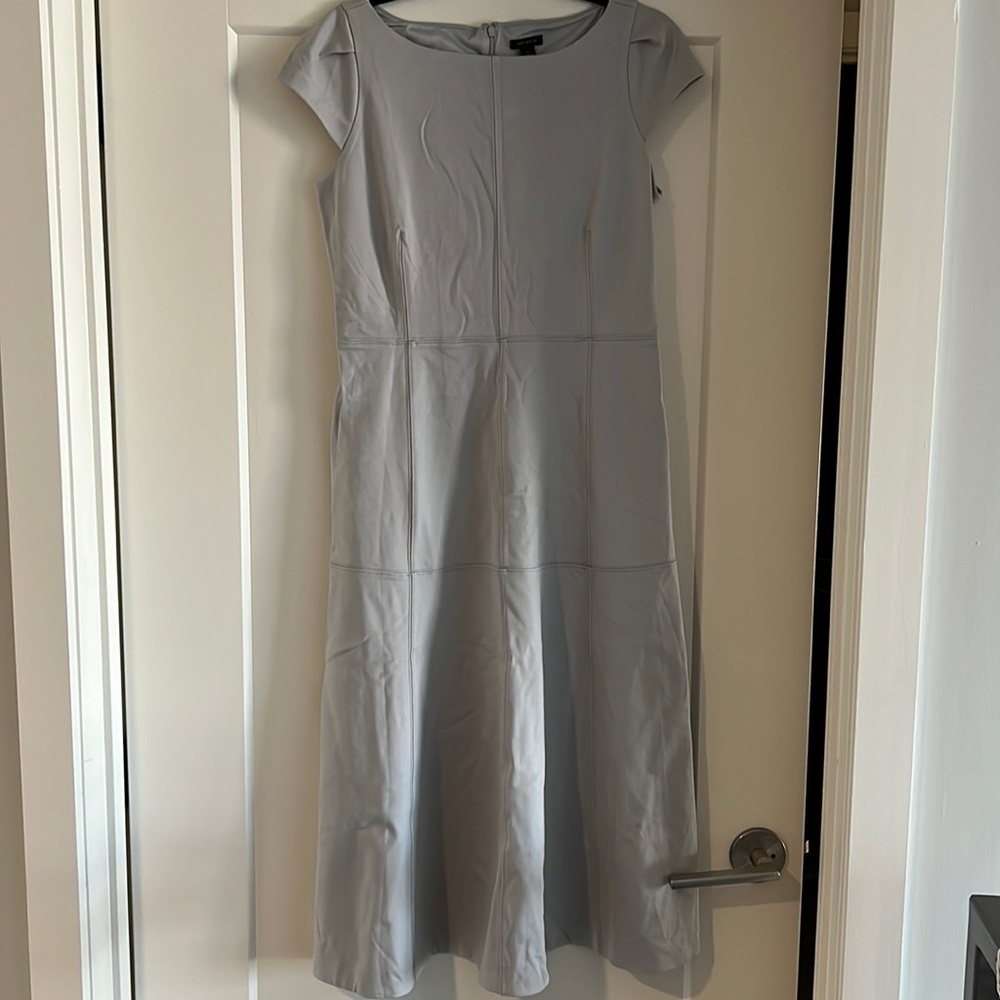 Seamed flare dress from Ann Taylor